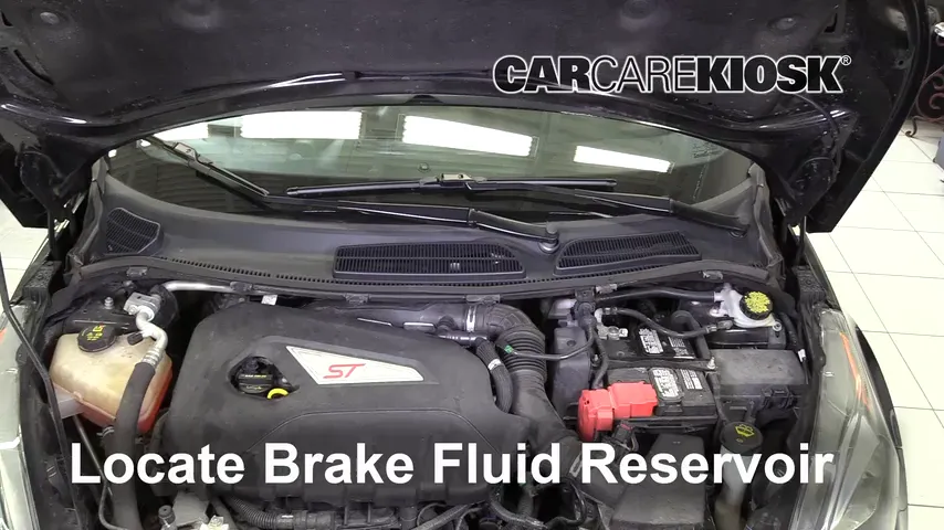 2016 Ford Fiesta ST 1.6L 4 Cyl. Turbo Brake Fluid Add Fluid